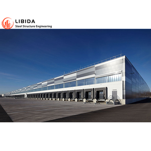 Nhanh chóng cài đặt đúc <span class=keywords><strong>s</strong></span>ẵn Kết cấu thép nặng nhà kho tòa nhà prefab nhà máy kim loại kho xây dựng - Product Image 5