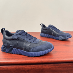 Baskets élégantes pour le quotidien, structure de cadre robuste, amorti de soutien tout au long de la journée, résistantes aux déchirures, construction stable, vintage, durable et cousue. - Product Image 1