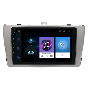 Горячий экран 2.5D 9 дюймов 2 Din Android Авто Стерео Dvd плеер автомобильное радио GPS навигация для Toyota Avensis 2009 ~ 2015