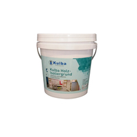 Seaux à peinture industriels 4L-1 PP personnalisés pour le revêtement au latex et l'emballage de la mastic de construction