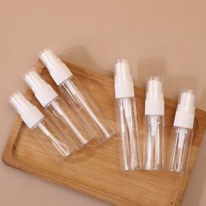 Botella <span class=keywords><strong>de</strong></span> Spray <span class=keywords><strong>de</strong></span> Plástico PET <span class=keywords><strong>de</strong></span> Alta Calidad con Serigrafía, Tapas Blancas, Pulverización Fina para Envases <span class=keywords><strong>de</strong></span> Cosméticos y Cuidado <span class=keywords><strong>de</strong></span> la Piel - Product Image 3