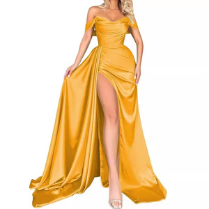 S0341G Vestido de Fiesta Corto Elegante para Mujer, Diseño Sexy de Alta Velocidad, Novedad 2024 - Product Image 5