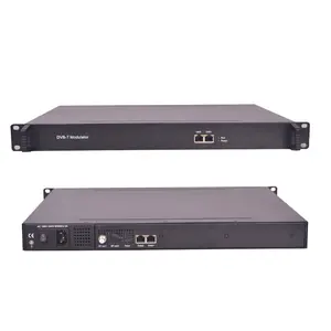 Cáp kỹ thuật số TV 16 trong 1 kênh IP để RF QAM mux-xáo trộn dvbc DVBT isdbt điều biến - Product Image 1