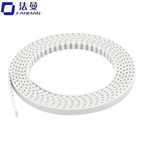 Sabuk Pu/karet kualitas tinggi kustom sabuk waktu ujung terbuka sabuk tenda T10 dengan harga bagus - Product Image 6