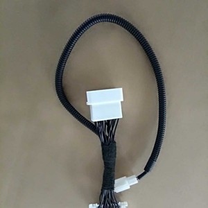 Yongchen <b>Car</b> Electric <b>Pedal</b> Wiring Harness 1 Meter Nylon Jacket IP65 Copper Core OBD Connector For Vehicle Use - Product Image 2
