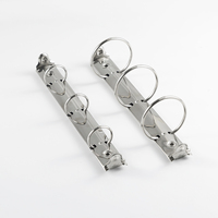 Clip de encuadernación de hojas sueltas TC TR280-3-65/36 de 285 mm con 3 orificios y anillo metálico, accesorio de papelería para uso en oficina y carpetas.