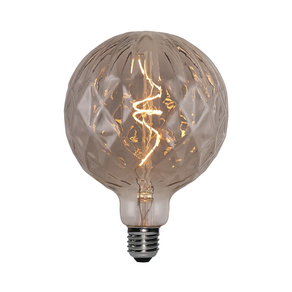 Lâmpada LED de filamento personalizada por atacado AC Retro vintage incandescente para decoração de casa lâmpadas de vidro