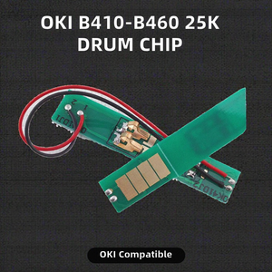 B410 <span class=keywords><strong>B430</strong></span> B460 b440 Cartridge thiết lập lại chip với 25K BK WW 43979002 trống chip tương thích Cartridge cho <span class=keywords><strong>OKI</strong></span> - Product Image 2