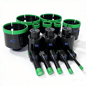 DRILKING European Quality Arix Diamond Crowns for Ceramic <strong>Tiles</strong> / Diamond Porcelain <strong>Tile</strong> <strong>Hole</strong> Saw <strong>Cutter</strong> Core Drill Bits <strong>Set</strong> - Product Image 3