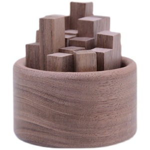 Diffuseur en bois de hêtre, noyer noir, bois de rose pour voiture, maison, aromathérapie, décoration, utilisation sans électricité - Product Image 5