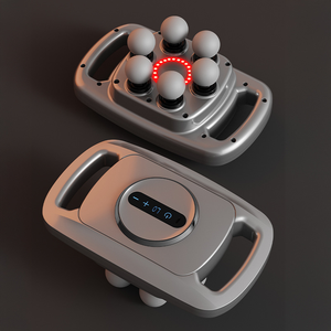 Nouveau pistolet Fascia <span class=keywords><strong>rond</strong></span> à six têtes pour le corps, le fitness et la physiothérapie à domicile, outil de massage à grande surface en plusieurs parties à 30 vitesses - Product Image 3