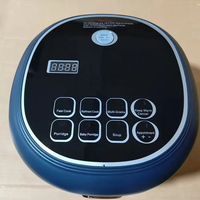 Cuisinière à riz portable mini de 5,1 à 6,0 L en forme de tambour avec boîtier en plastique pour soupe et bouillie, boîte à lunch pour camion 12V