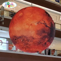 Grand modèle d'astronaute gonflable blanc personnalisé pour magasin