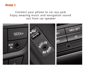 Câble <span class=keywords><strong>auxiliaire</strong></span> de <span class=keywords><strong>voiture</strong></span> audio numérique en Nylon tressé 1m mâle 3.5mm à type c pour Samsung et huawei - Product Image 4