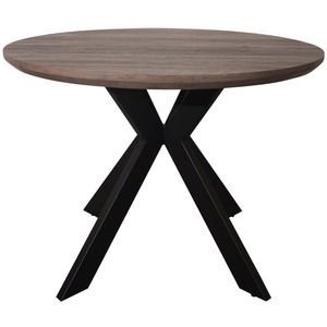 Modern stil büyük komple ahşap yuvarlak yemek masası seti daire mutfak ve yemek odaları için restoran ve otel için - Product Image 1
