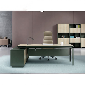 Petite table de bureau convertible en panneau de bois noir moderne et populaire Sinonis Bureaux élégants et polyvalents - Product Image 4