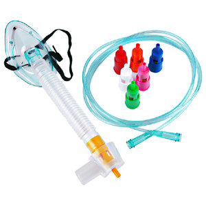 Masker oksigen medis transparan steril ukuran dewasa sekali pakai masker Venturi <span class=keywords><strong>Nebulizer</strong></span> - Product Image 1