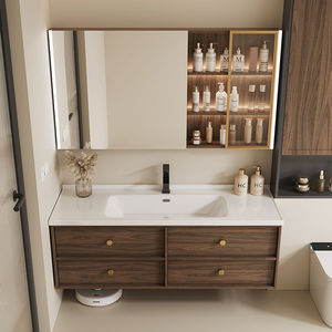 Nuevo Mueble de Baño Inteligente de Estilo Medieval con Lavabo Integrado de Cerámica - Product Image 4