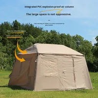 Support OEM/ODM - Tente de camping gonflable portable, tente pneumatique, tente de camping extérieure en tissu Oxford imperméable et épaissi
