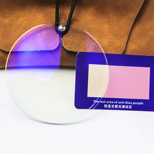 Fabricación de lentes ópticas 2024 Bloque de alta calidad luz azul Protección UV lentes 1,56 visión única - Product Image 2