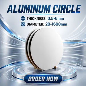 Ustensiles de cuisine pratiques et multifonctionnels en aluminium lisse de qualité alimentaire, cercles/disques, poêles antiadhésives, certification ISO9001, MOQ 5 - Product Image 1
