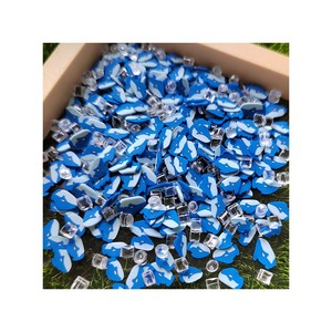 500g/Lot Mignonnes tranches de requin bleu en argile, décorations animales marines pour nail art, artisanat, décoration de téléphone, remplissage de slime DIY - Product Image 5