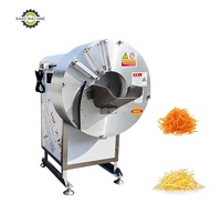 Machine à découper automatique en acier inoxydable pour gingembre, carottes, concombres, patates douces, oignons, et pour la découpe en julienne