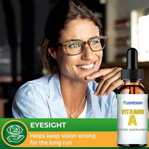 Ausreson OEM <span class=keywords><strong>Gouttes</strong></span> de vitamine A éclaircissantes <span class=keywords><strong>pour</strong></span> <span class=keywords><strong>les</strong></span> <span class=keywords><strong>yeux</strong></span> 100 ml, qualité alimentaire en vrac, supplément liquide de vitamine A <span class=keywords><strong>pour</strong></span> <span class=keywords><strong>les</strong></span> <span class=keywords><strong>yeux</strong></span> - Product Image 2