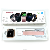 SEP. 2026 Nouvelle montre connectée Microwear S12+ 48 mm, grand écran de 2,11 pouces, capteur de fréquence cardiaque, réponse aux messages WhatsApp, montre connectée S12+
