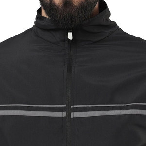 Vêtements d'hiver de qualité supérieure pour hommes, ensemble de survêtement deux pièces, personnalisez votre propre logo, manches longues, col montant, survêtements pour hommes - Product Image 5