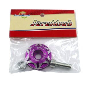 Nouvelles vis décoratives de 6 mm pour plaque d'immatriculation de moto et scooter électrique HCJ, accessoires de modification pour NIU Ghost Fire Alloy - Product Image 5