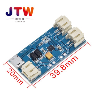 JTW <b>Solar</b> Charger CN3065 500mA Mini USB <b>Charging</b> Module For 4.4-6V Battery - Product Image 3