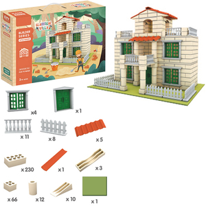 2024 Sản phẩm Bán Chạy tự làm khối nhà xây dựng & Mô hình xây dựng xi măng trẻ em chơi nhà đồ chơi jouets đổ enfants - Product Image 5