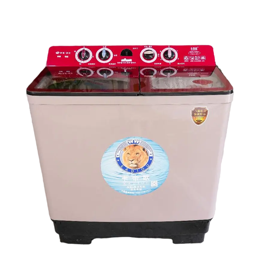 25 kg Halbautomat ische kommerzielle Doppel wannen waschmaschine mit großer Kapazität Top-Load-Unter leg scheiben für das Home Hotel