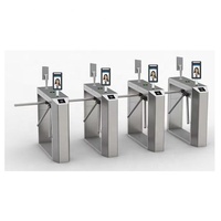 QR Code contrôle d'accès tourniquet porte reconnaissance faciale ESD sécurité porte d'entrée trépied lecteur RFID pour environnements sécurisés