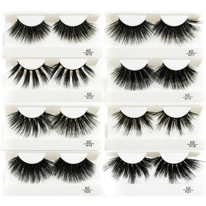 Crea tus Propias Pestañas Postizas Veganas de Lujo, Suministro al por Mayor, Dramáticas, Ligeras, 6D, 25mm, Gruesas, Largas, de Visón Sintético - Product Image 2