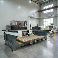 Scie à pont CNC 4+1 axes robuste pour pierre, avec localisation infrarouge, machine de découpe multifonctionnelle pour granit et dalles