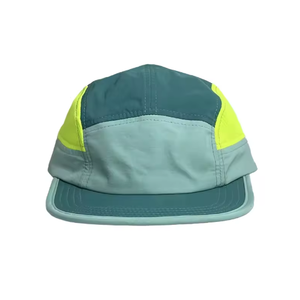 Gorra de malla OEM de 5 paneles con logo personalizado, gorra ligera de nailon para correr al aire libre, gorras de secado rápido tipo pico de pato para hombre y mujer - Product Image 5