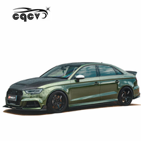 Beau kit de carrosserie en fibre de carbone pour Audi A3 S3 CMST Design jupes latérales à lèvre avant diffuseur arrière capot de becquet arrière