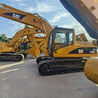 Excavator Bekas Caterpillar 320C 320CL Backhoe Crawler 22 Ton 107KW Mesin Gearbox Berkualitas Tinggi Harga Terjangkau Best Seller