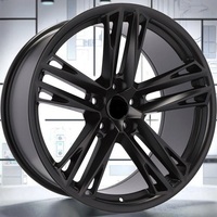Nuevas Llantas de Aleación JZB de 17 Pulgadas 5x108 Multirradio, Aleación de Aluminio Negra con ET de 35 mm para S60 S80 S90 V40 V70 V60 V90 XC60