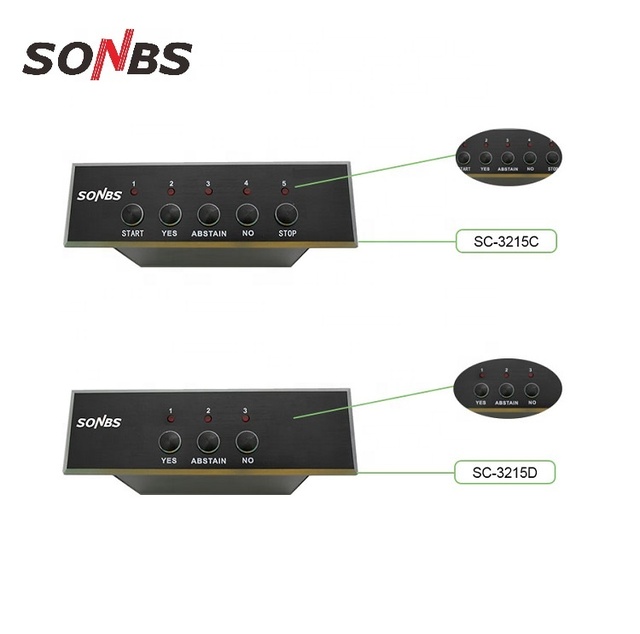 Factory Wholesale Best Price SONBS Bosch Audio Conference System with Voting Function for Big Sized Meeting Rooms