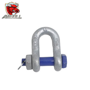 Nhà Máy Ambull Chất Lượng Cao G2150 Chúng Tôi Loại <span class=keywords><strong>D</strong></span> Bow Cùm Với An Toàn Bolt Mạ Kẽm Giá Rẻ Cho Khai Thác Mỏ Kéo - Product Image 6