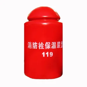 110*50cm Multiple Specifications Available Red Fiberglass Shell Fire Hydrant Antifreeze Insulation Cover