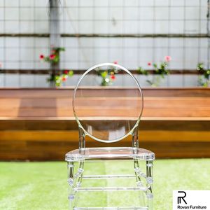 เก้าอี้พลาสติกใสทรงกลมแบบถอดประกอบได้สำหรับงานแต่งงาน งานจัดเลี้ยง และงานอีเว้นท์ - Product Image 3
