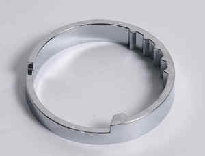 Parti in Plastica ABS/PA/PC Stampate a Iniezione Personalizzate OEM, Placcatura Cromata Opaca, Logo Personalizzato, Certificazione ISO9001, MOQ 500 Pezzi - Product Image 6