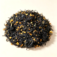 Thé noir May Golden Osmanthus du Yunnan, séché au soleil, provenant d'arbres anciens, 500g en vrac pour la vente en gros et la personnalisation