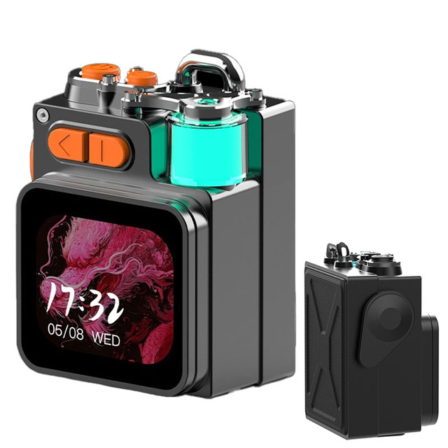 Creative Mini Smart APP Touch Screen Portable Speaker White Noise & RGB Features Subwoofer Sound System Gift