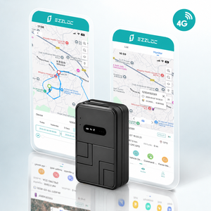 ตัวติดตามพัสดุ 4G GPS ติดตามตำแหน่งแบบเรียลไทม์ แบตเตอรี่แบบชาร์จได้ 10000mAh รีโมทคอนโทรล แผนที่ทั่วโลก สำหรับกันน้ำ - Product Image 1