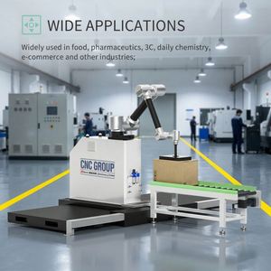 Nuevo Robot Paletizador Colaborativo de Cartón Fácil de Operar, Motor Paletizador, PLC, Construcción de Acero Inoxidable, Caja de Cambios - Product Image 1